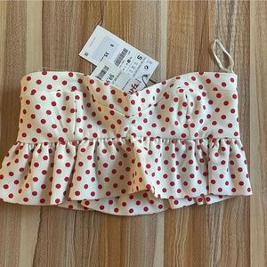 Strapless concert shirt